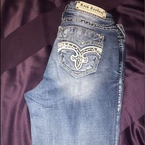 Rock Revival and Old Navy skinny jeans